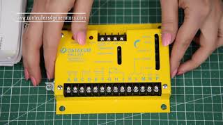 DATAKOM DKG253 Generator engine governor controller for actuators [upl. by Halik]