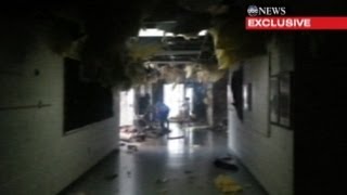 New Tornado Video Shows Horror Inside Elementary School as Twisters Strike [upl. by Fisuoy253]