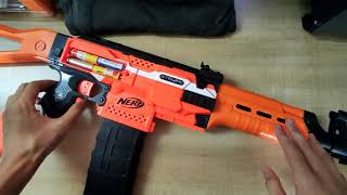 Nerf Stryfe  AK47 style Mod kit [upl. by Svoboda]