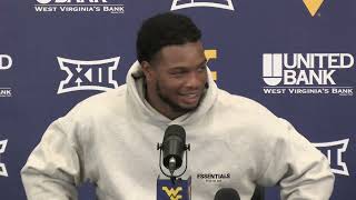 WVU Football CJ Donaldson ress Conference  Aug 5 2024 [upl. by Dlaner613]