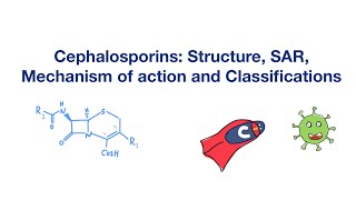 Cephalosporins Structure SAR Mechanism of action and Classifications  Infectious Disease [upl. by Anirbes]