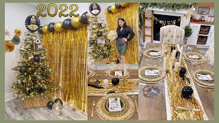 Decoracion Para Año Nuevo 2022 Recibe El Año Con Abundancia 💰New Year’s Decor [upl. by Nyltiak]