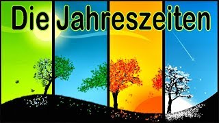 ★ Die Jahreszeiten ★ lernen  Schule  Vorschule  Kindergarten [upl. by Wendell]