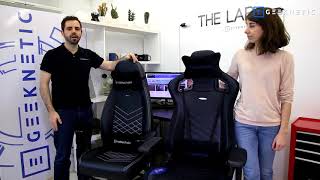 Sillas gaming noblechairs EPIC y noblechairs ICON  Geeknetices [upl. by Avi]