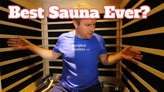 Best Sauna Ever  Lowest EMF Far Infrared Sauna On The Market  Top Rated Home Sauna Out Of 12 Brand [upl. by Sinnoda]