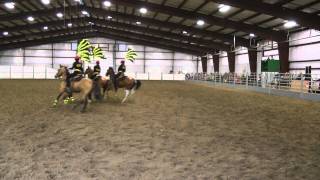 WASHET 2011 State Equestrian Drill Team Competition White River High Team of Four [upl. by Angil233]