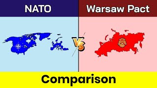 NATO vs Warsaw Pact  Warsaw Pact vs NATO  NATO  Warsaw Pact  Comparison  Data Duck [upl. by Arvie485]