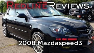 2008 Mazdaspeed3 Review Walkaround Exhaust amp Test Drive [upl. by Royal703]