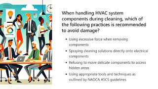 NADCA ASCS Air Systems Cleaning Specialist Exam Part 6 [upl. by Mamoun]