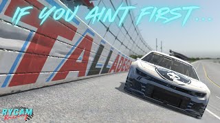 iRacing NASCAR Talladega  A Fixed  If You Ain’t First You’re Last [upl. by Netniuq]