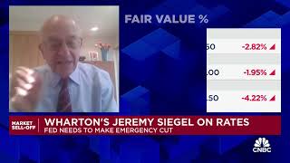 🚨 BREAKING NEWS Whartons Professor Jeremy Siegel Calls for Emergency Rate Cut by the FED 🚨 [upl. by Nnaeiluj]