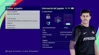 Stanislav Salamovich Cherchesov  PES Clasico Face Bodyamp Stats [upl. by Annodal876]