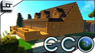 Sun Room House Addition ECO Gameplay  Survival Building Game [upl. by Lerner556]