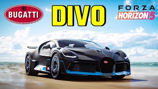 COMO TUNAR O BUGATTI DIVO EM FORZA HORIZON 5 [upl. by Micheal]