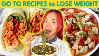 Easy High Protein Vegan Recipes For Weight Loss Meals For One Person [upl. by Ty]