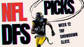 Week 12 TNF DFS Picks amp Strategy [upl. by Ailis]