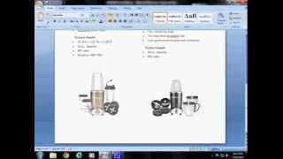 Nutribullet Classic verses Nutribullet Pro 900 Series FEATURES COMPARISON [upl. by Prosper]