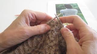 Smocking Stitch or Wrapped Stitch  Knitting [upl. by Adriane577]