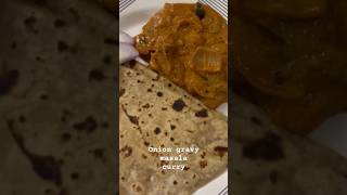 Simple amp Tasty 😋 Onion  Gravy  Masala  Curry For RotiChepati👌Subscribe 👉mkrswathireddy [upl. by Airelav]