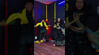 Easy Dandiya steps for couples  Bollywood vibes  Dandiya on Bollywood song  Basic dandiya steps [upl. by Oirretno776]