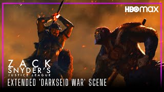 Justice League Snyder Cut 2021 Extended Darkseid War Scene  HBO Max [upl. by Daisy646]