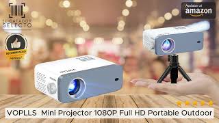 Amazon Projector VOPLLS Mini Projector 1080P Full HD Portable Outdoor [upl. by Hartmann]