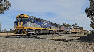 6AM9 SCT Freight CF4429 CSR022 CF4431 Penfield to Laverton 1005 161124 Deep Lead VIC [upl. by Eiramanitsirhc]