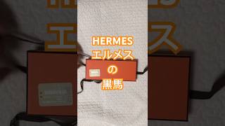 【エルメス😋ホノルル店舗チャーム ロデオ🐴ブラック☺️】ハワイで走っていた🐎 エルメス HERMES [upl. by Asoral]