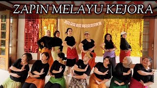 ZAPIN MELAYU KEJORA  line dance demo by WDG class [upl. by Service210]