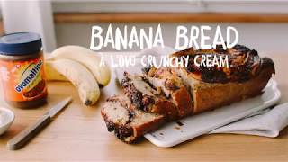 Recette Banana Bread à lOvo Crunchy Cream  sans huile de palme [upl. by Maril537]