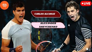 ATP LIVE CARLOS ALCARAZ VS ALEXANDER SHEVCHENKO ATP MADRID OPEN 2024 TENNIS PREVIEW STREAM [upl. by Eehc582]