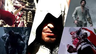 Things Ezio Auditore Survived Through  Assassins Creed assassinscreed [upl. by Novaelc]