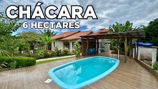 RESERVADO CHÁCARA A VENDA EM SANTA CATARINA CASA PISCINA FRUTAS NATUREZA E PAZ R 1320000 [upl. by Zsa Zsa]