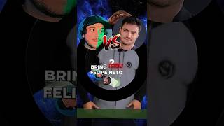 FELIPE NETO VS BRINO marblerace iacover brino felipeneto brunozor netolab [upl. by Khai]