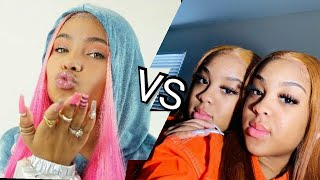 The Johnson twins VS Brooklyn Queen TikTok Dance Compilation [upl. by Ennirac]