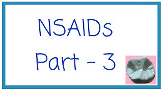 NSAIDs  Paracetamol Nefopam Selective COX2 Inhibitors  Part3  Classification  Actions [upl. by Nylekoorb]