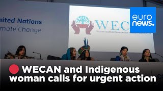 🔴 Indigenous women from Brazil lead call for climate justice at COP29 [upl. by Gurolinick]