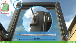 ARZ Solar Awning blind  Fitting instruction [upl. by Field]