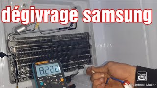 اسباب تراكم الثلج في المجمد dégivrage refregerateur samsung [upl. by Touber]