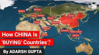 How much loan China gives to various countries of the World  Chinas debt trap policy explained [upl. by Learsiy595]