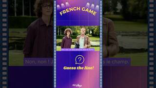 Guess a French line in a movie clip 🎯 n°1 frenchcinema frenchfilm learnfrench [upl. by Euhc]