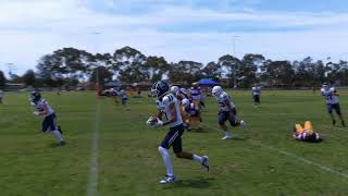 Gridiron Victoria Week 11 Play of the Day gridironvictoria americanfootball touchdown [upl. by Johnathon614]