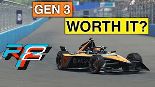 Gen 3 Forumla E car worth it on rFactor 2 [upl. by Alicul392]