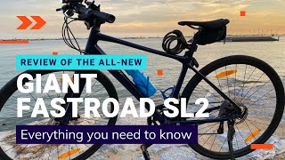 Giant FastRoad SL2 2021 Bike  Detailed Specs  Review  Value [upl. by Tobye]