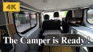 campervan build vivaro swb [upl. by Allecsirp]