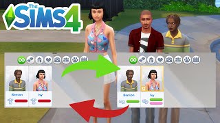 How To Edit Relationships Cheat  The Sims 4 [upl. by Ecydnak]