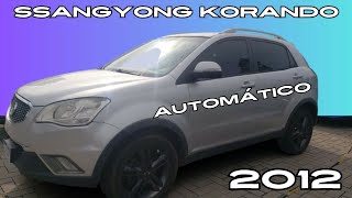 SSANGYONG KORANDO SUV DIESEL 2012 Detalhe Valor de mercado consumo Vale a pena carros suv br [upl. by Teressa]