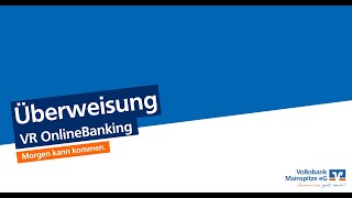 VR OnlineBanking Überweisung [upl. by Ennaimaj]