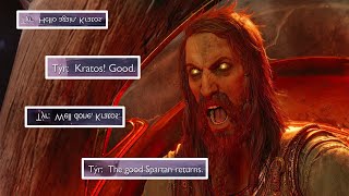 All Tyr Reaction welcomes Kratos to the fight [upl. by Genni]