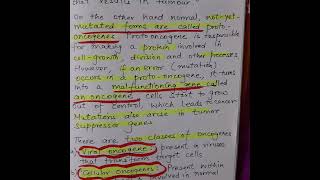 Oncogenes amp protooncogenesrole in cancer development neet [upl. by Hyde237]